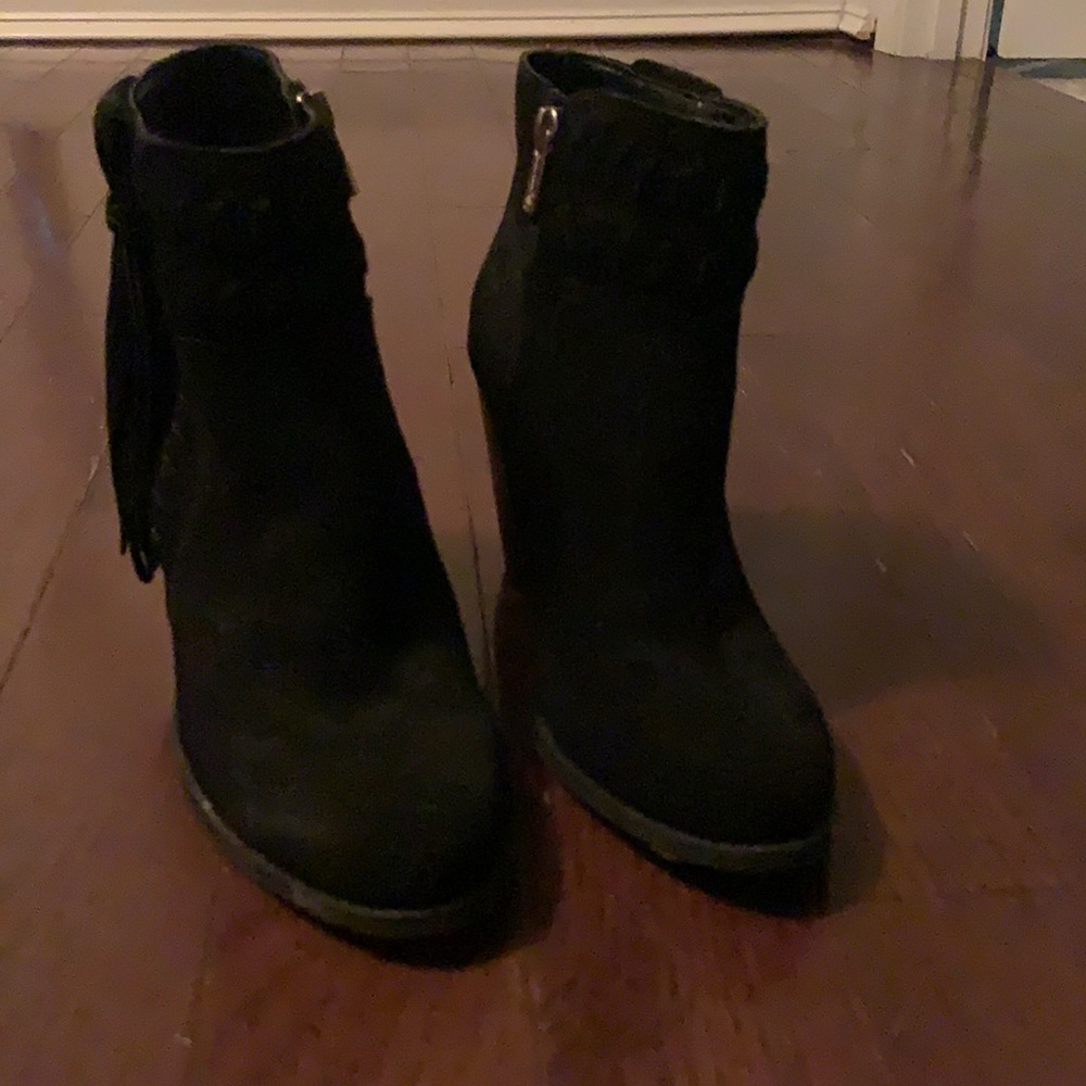 Black booties